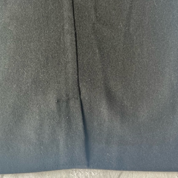 Vintage 90s minimalist wool shift dress Made in USA By Herman Geist classic - Picture 14 of 16